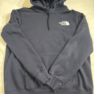 The North Face Blue Cotton Hoodie | Size Large